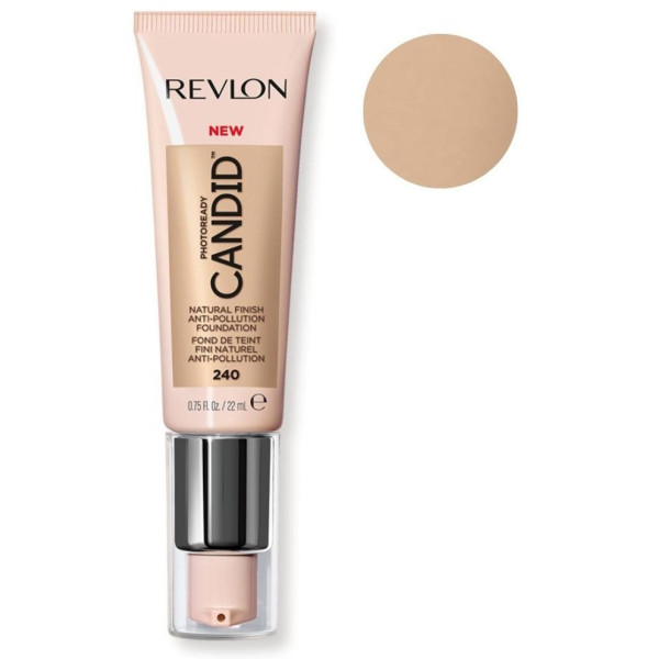 Foundation n ° 240 natural beige Photoready candid REVLON Foundation n ° 240 natural beige Photoready candid REVLON
