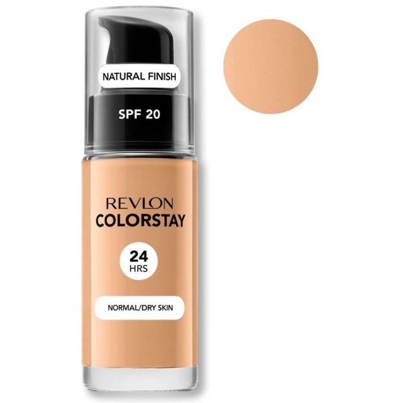 Background Complexion Revlon Dry Skin Colorstay 330 Natural Tan Dry Skin