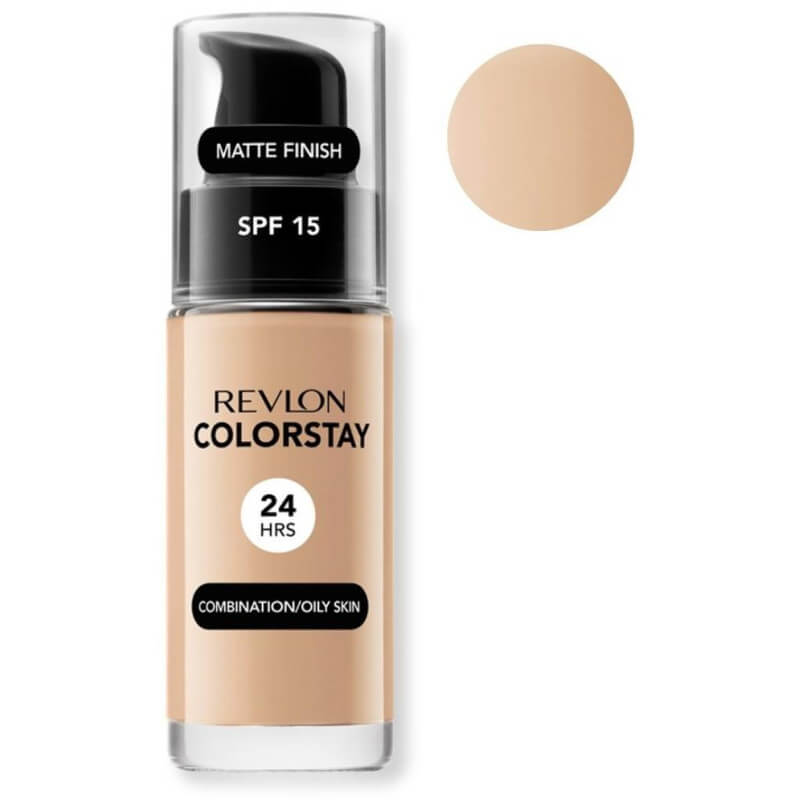 Cutis fondo Revlon ColorStay piel grasa Natural Beige 220 Grasa