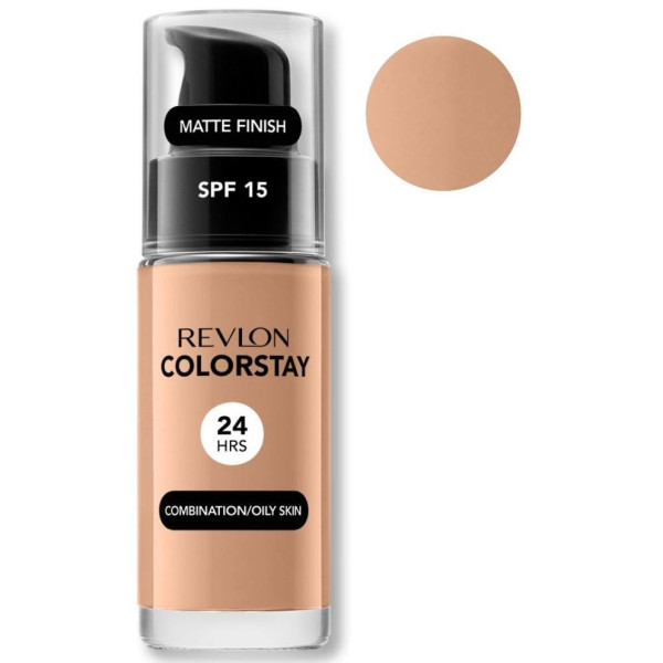 Revlon - Fondotinta Colorstay Oily Skin 250 Fresh Beige per pelle grasse