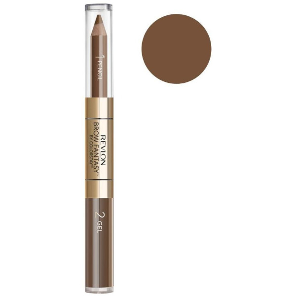 Crayon sourcils duo n°105 brunette Fantasy REVLON Crayon sourcils duo n°105 brunette Fantasy REVLON
