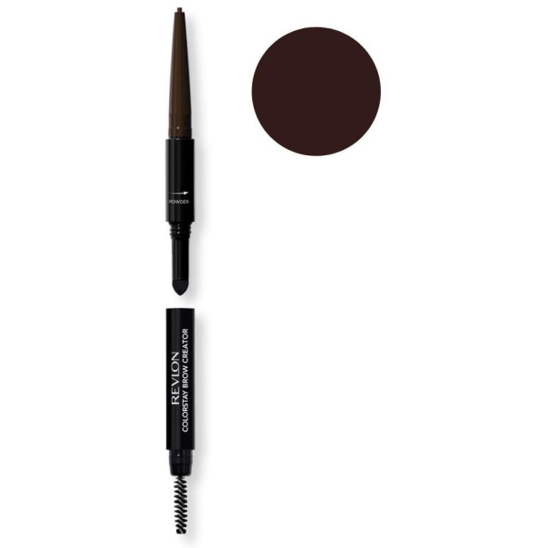 Brow creator™ 3-en-1 brun foncé REVLON Brow creator™ 3-en-1 brun foncé REVLON