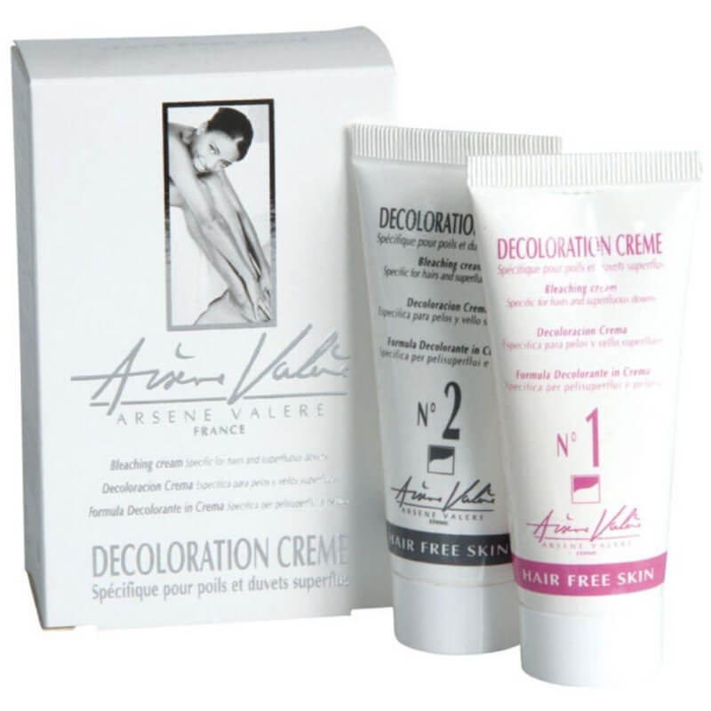 Bleaching kit for facial hair 2x150ML