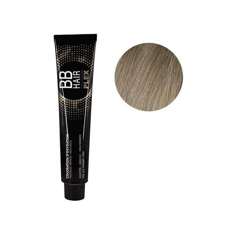 Coloração de oxidação genérica BBHair Plex 9.13 Loiro Muito Claro Acinzentado 100 ML