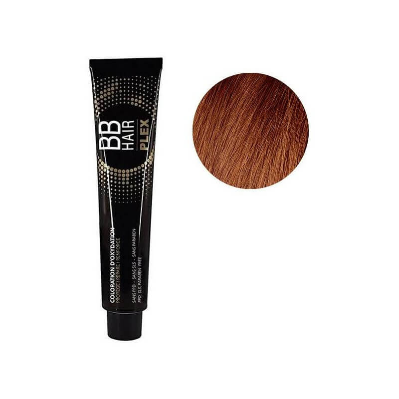 Corante de oxidação Générik BBHair Plex 6.45 Castanho Escuro Acobreado Mogno 100 ML