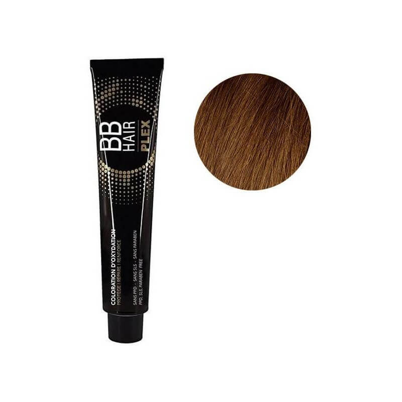 Coloração de oxidação genérica BBHair Plex 6.34 Loiro Escuro Dourado Acobreado 100 ML