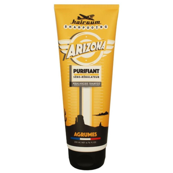 Shampoo purificante attivo sebo-regolatore Arizona HAIRGUM 200ML