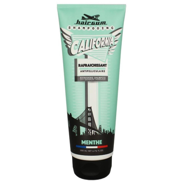 California HAIRGUM Active Champú Refrescante Anticaspa 200ML California HAIRGUM Active Champú Refrescante Anticaspa 200ML