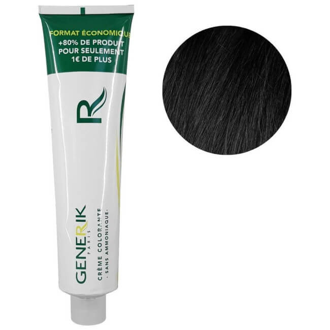 Coloração genérica sem amônia N°1 Preto 180 ML
