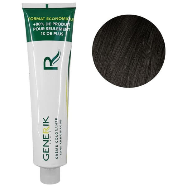 Générik Coloration Sans amoniaqueN ° 3 Dark Chestnut 100 ML