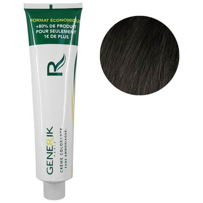 Kleuring zonder ammoniak Generik Nr. 3 Donkerbruin 180 ML