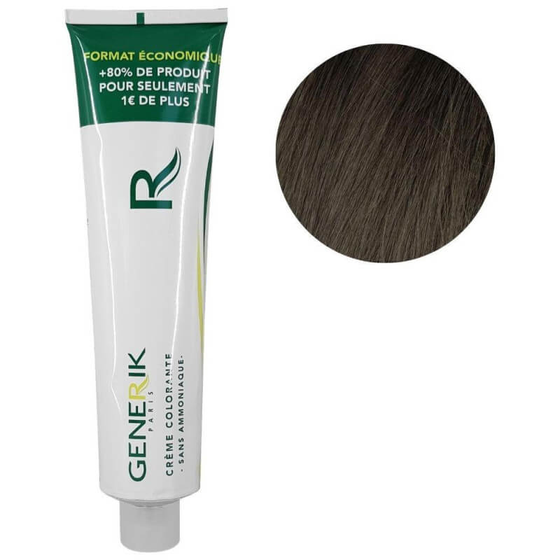 Générik Coloration sans amoniaque N°4 Chatain 100 ML