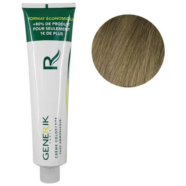 Haarkleuring zonder ammoniak, Nr. 8 Lichtblond, 180 ml.
