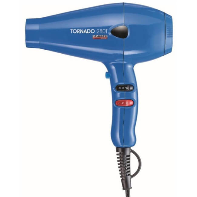 Secador de cabelo profissional azul Tornado STHAUER