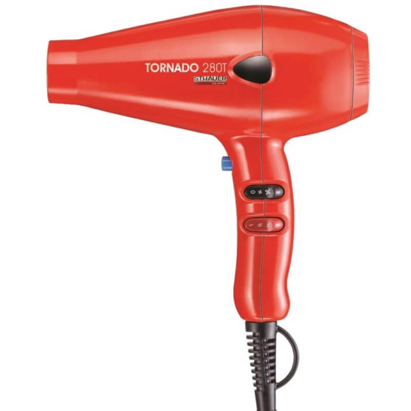 Professional red Tornado STHAUER hair dryer