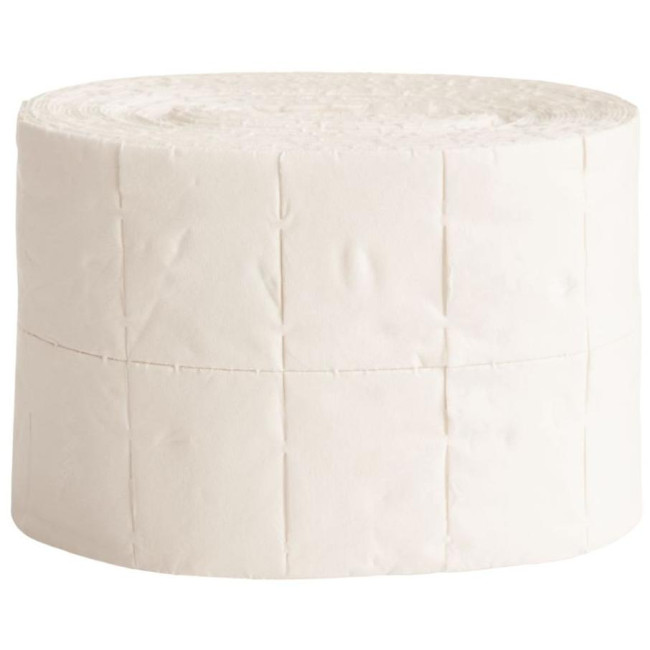 Pack of 2 rolls of 500 cellulose squares Nail pad