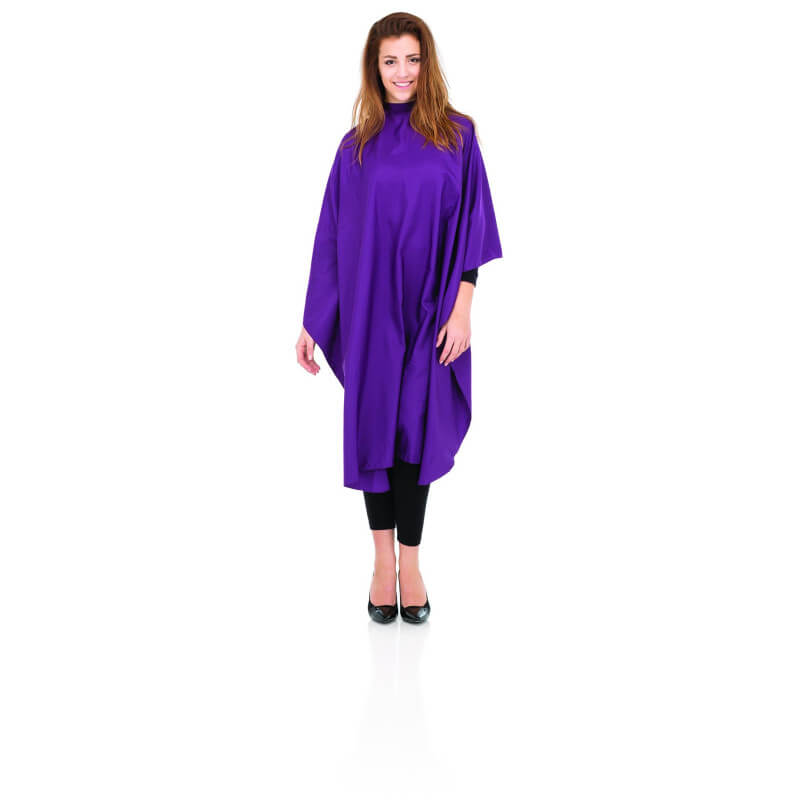 Purple Cutting Cape Comfort