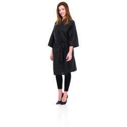 Schwarzer professioneller PVC-Kimono