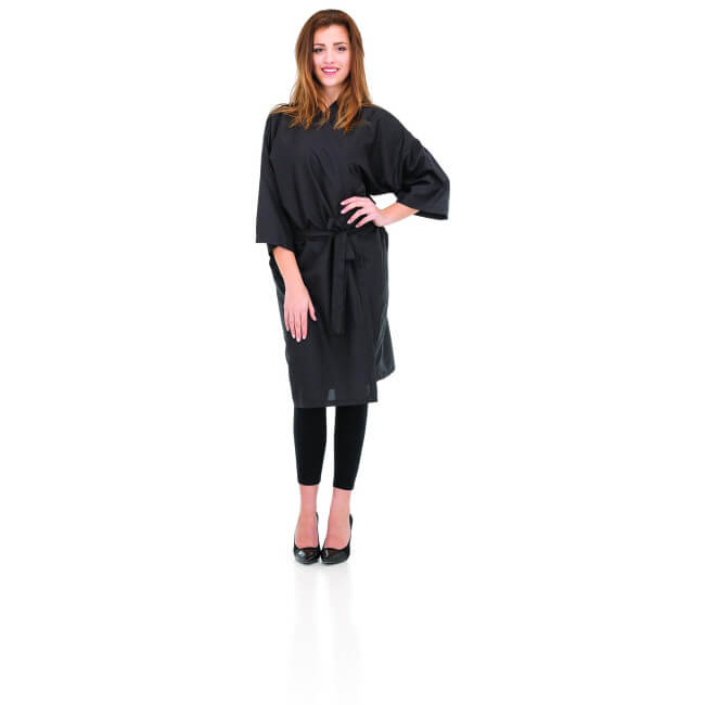 Kimono profesional negro de PVC Kimono profesional negro de PVC
