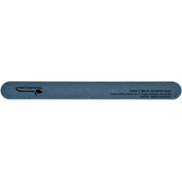 Washable double-sided black file - hard grains 100/181