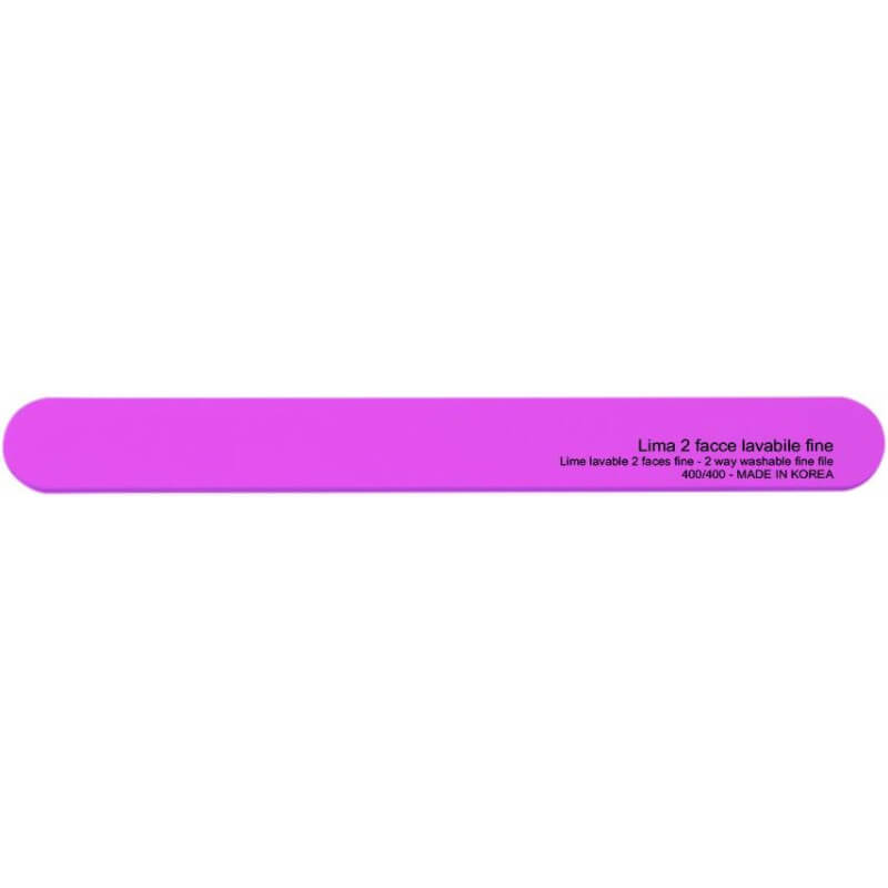 Dubbelzijdige wasbare fuchsia schuurpad - fijne korrel 320/320