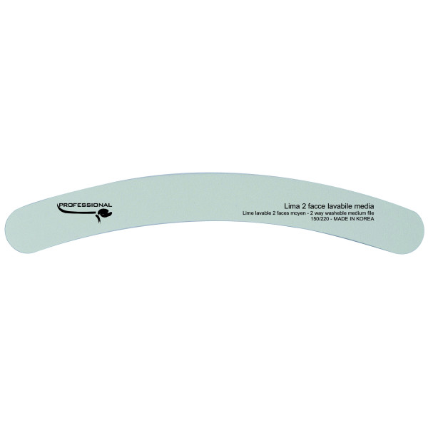 Double-sided gray banana file - medium grain 150/220 Double-sided gray banana file - medium grain 150/220