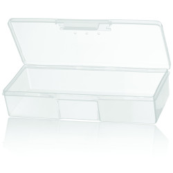Caja multiusos para accesorios de manicura.