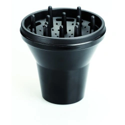 Universal black hair dryer diffuser