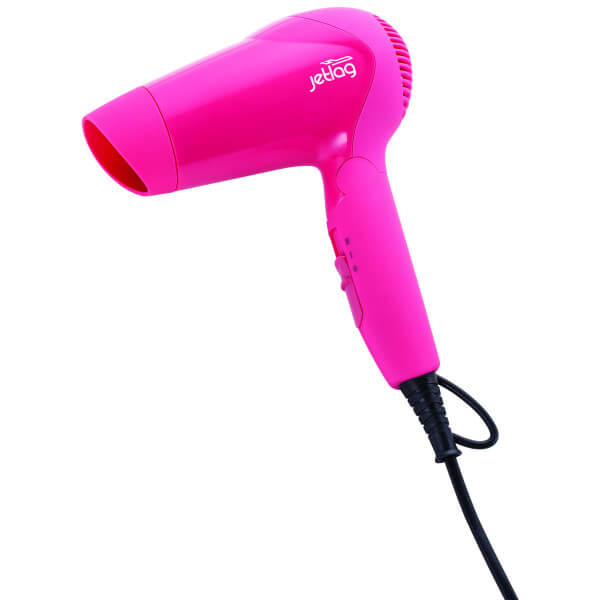 Sèche-cheveux professionnel rose Jetlag 