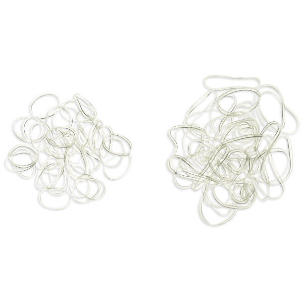 Transparent rubber band small size x40