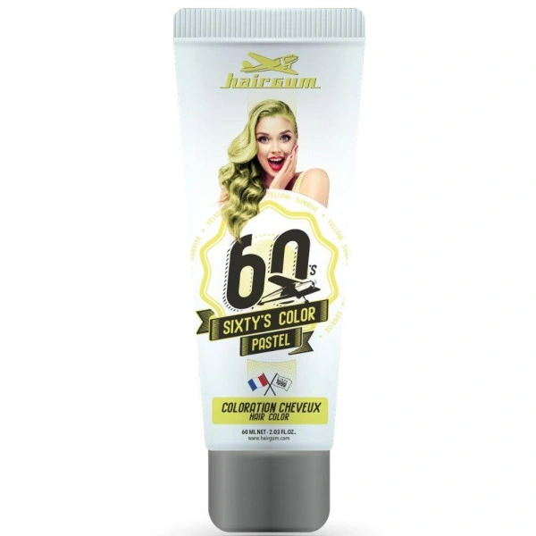 Sixty's Color Coloring Cream - HAIRGUM 60ML Sonnenaufgang