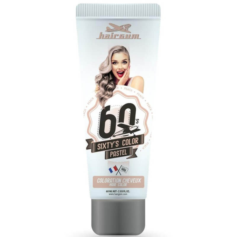 Crema colorante Sixty's Colour - HAIRGUM Peach 60ML