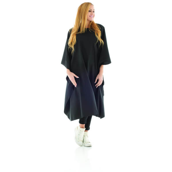 Black Comfort Hair Cutting Cape