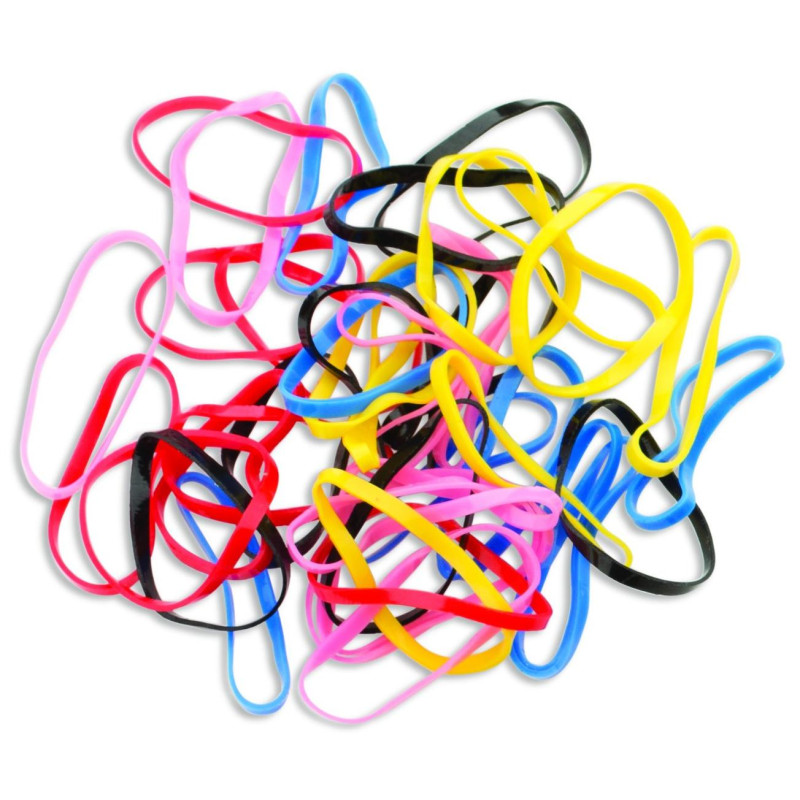Large color rubber band x40