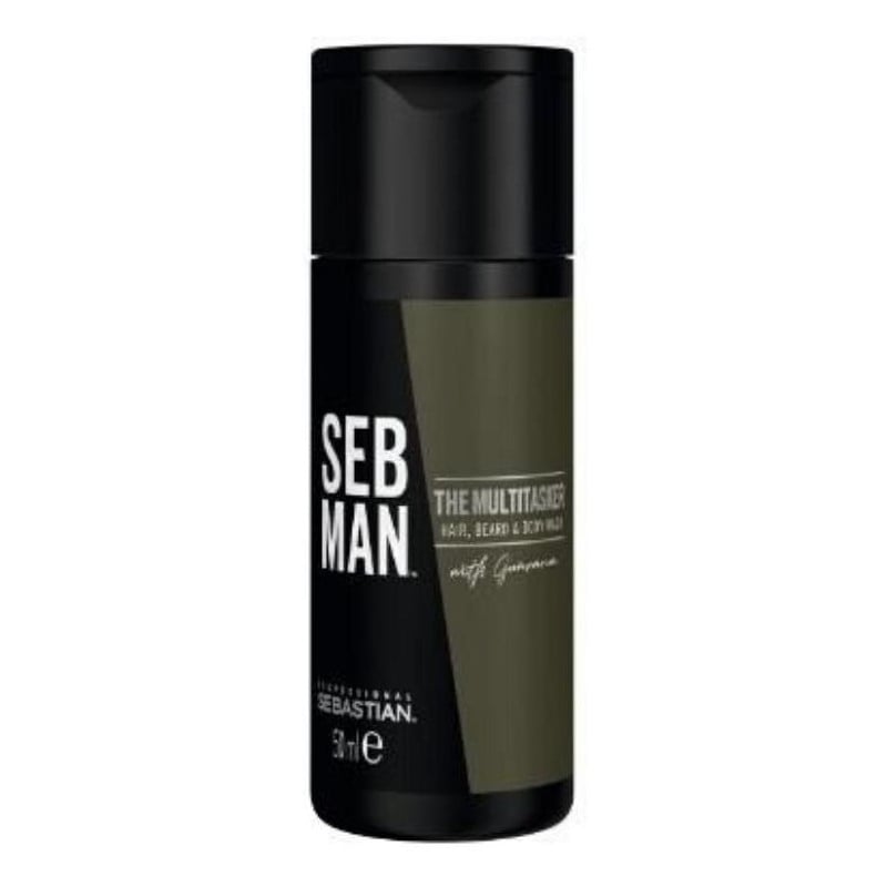 Gel nettoyant corps, cheveux et barbe The Multi-Tasker Sebman 50ML