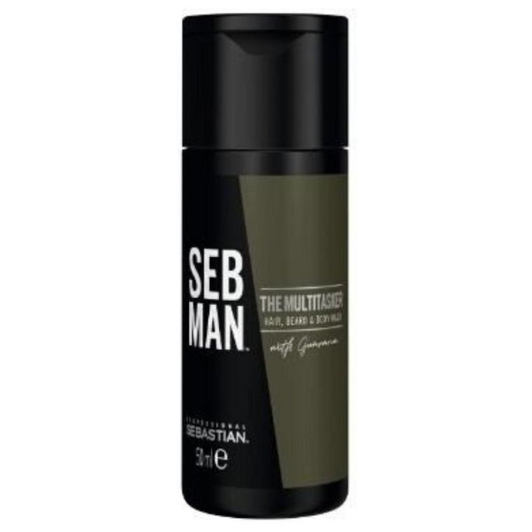 Gel detergente per il corpo, capelli e barba Il Multi-Tasker Sebman 50ML