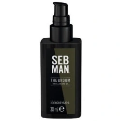 Huile voor haar en baard The Groom Sebman 30ML