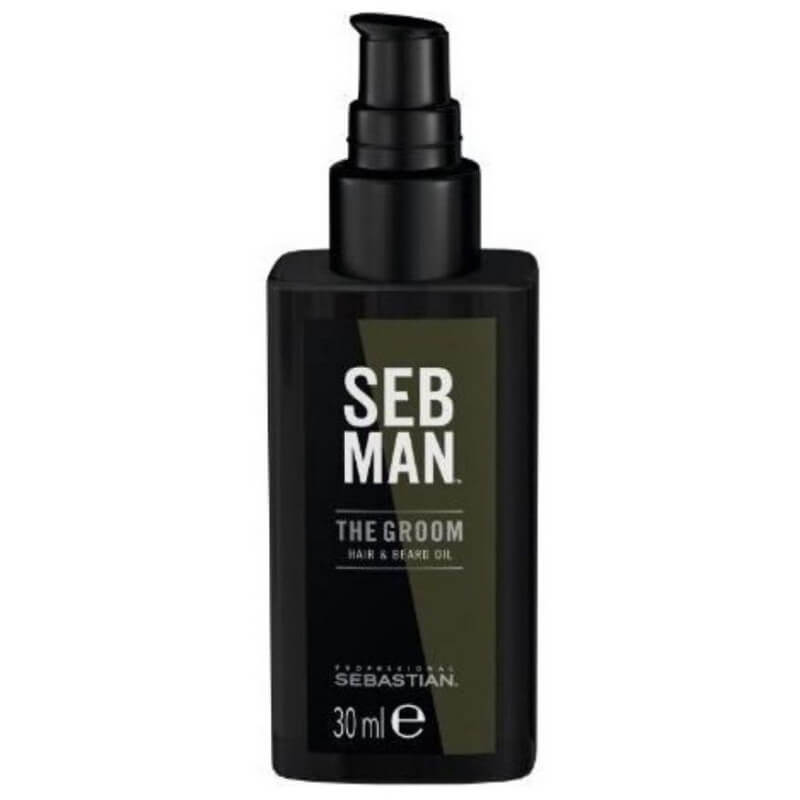 Huile voor haar en baard The Groom Sebman 30ML