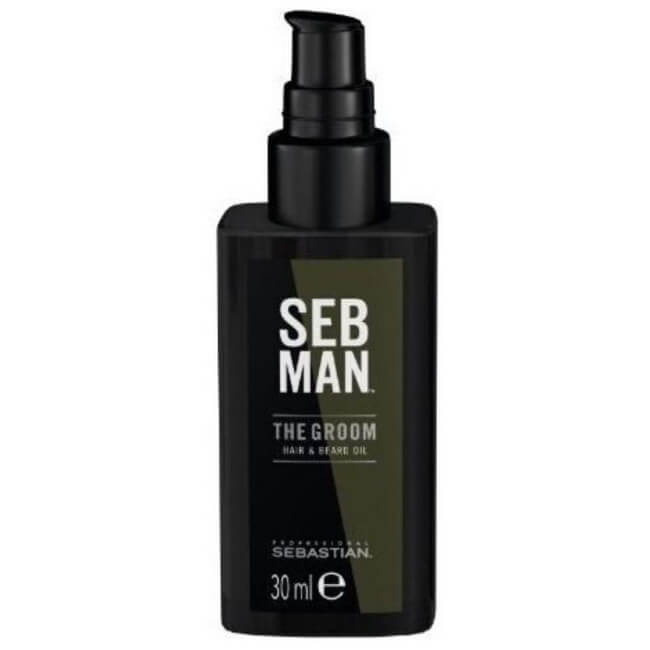 Huile voor haar en baard The Groom Sebman 30ML