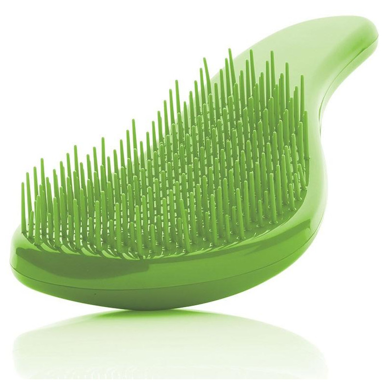 Cepillo desenredante verde iónico