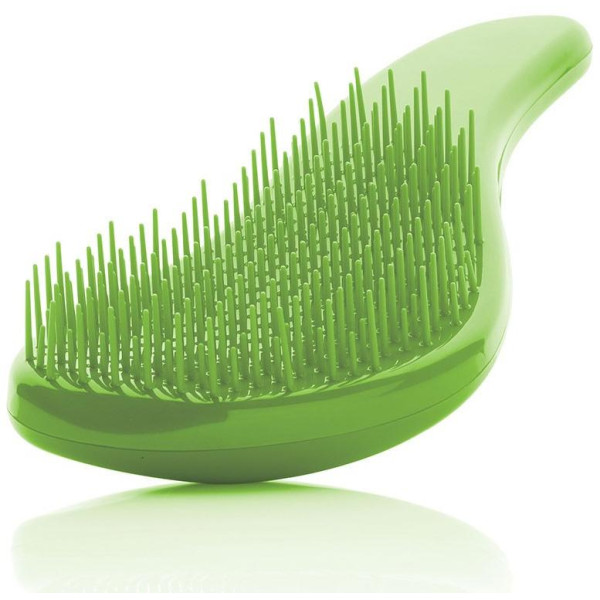 Cepillo desenredante verde iónico