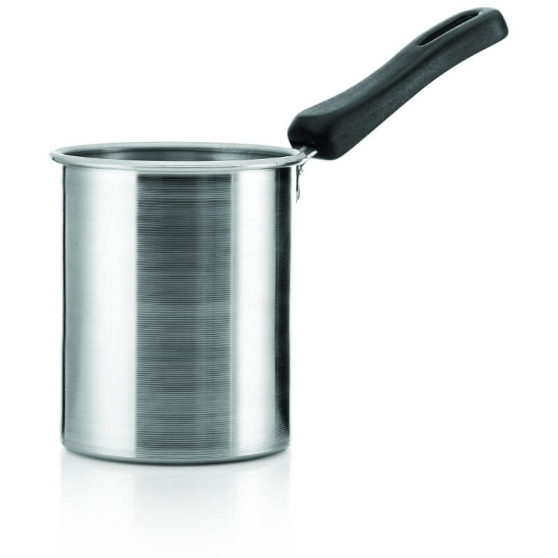 Pote de cera depilatória com cabo preto 800g