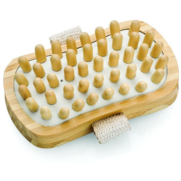 Brosse bain massage en bois