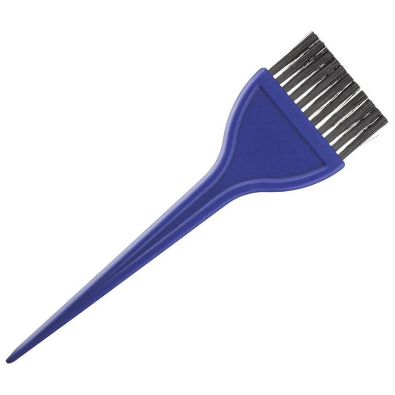 Blue hair coloring brush