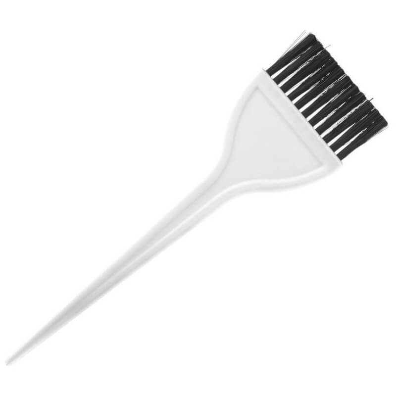 White coloring brush