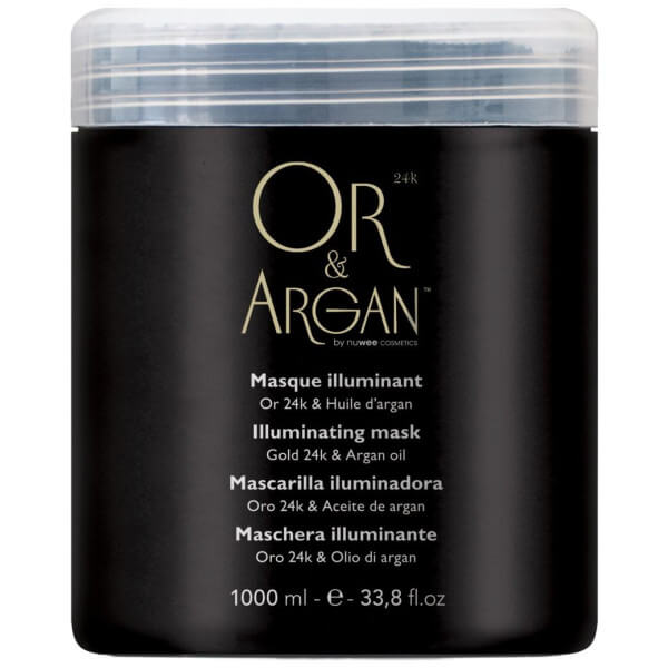Verhelderend masker met goud en arganolie 1L Verhelderend masker met goud en arganolie 1L