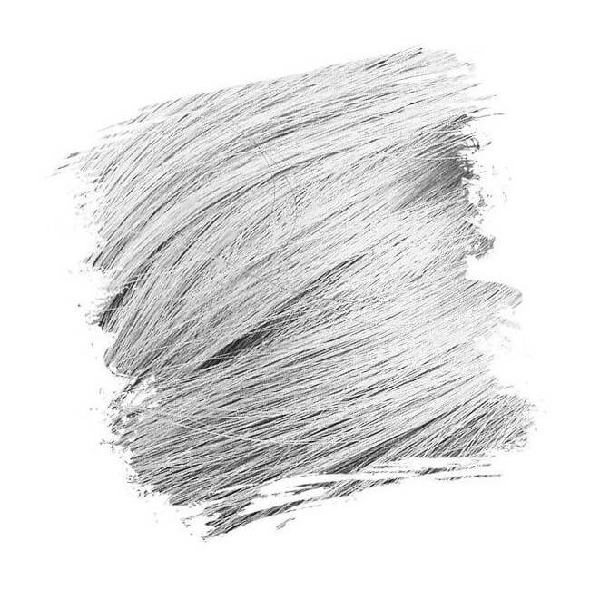 Coloração semi-permanente prateada Silver CRAZY COLOR 100ML.