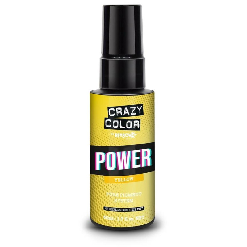 Yellow pigments CRAZY COLOR HYPE 50ML