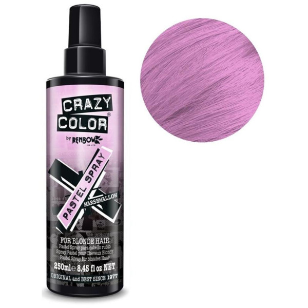 Spray pastel Marshmallow CRAZY COLOR 250ML