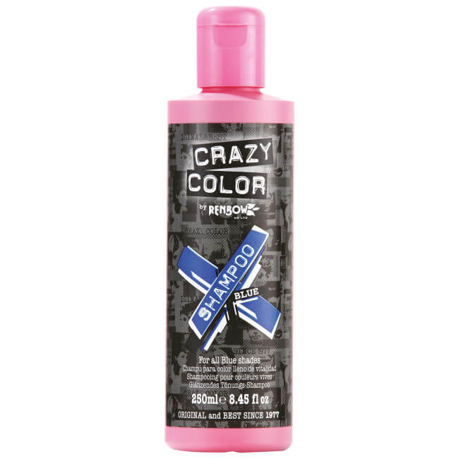 Champú reactivador azul CRAZY COLOR 250ML.